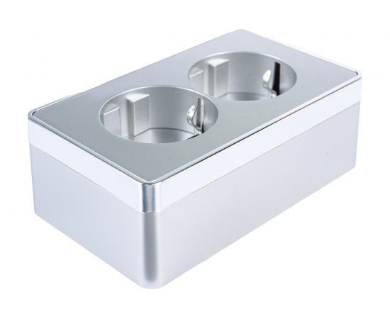 Двойная розетка с заземлением WERKEL W5072106 a052776 – изображение 3