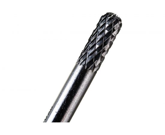 Борфреза твердосплавная (6x6x16x61 мм; тип C-Цилиндр со сферой) Профоснастка №160 860360616610 – изображение 3