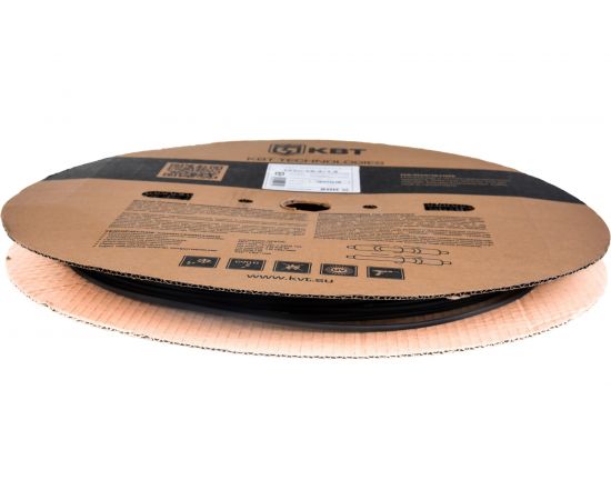 Трубка термоусадочная ТУТнг-3/1,5 черная КВТ 60085 – изображение 3