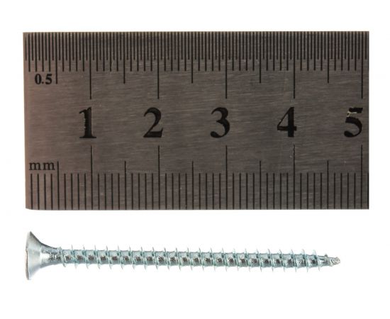 Саморез Tech-Krep ШУц 3,5х45 потайная головка 9 шт, пакет 102422 – изображение 3