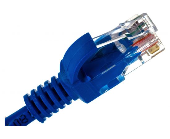 Патч-корд ExeGate UTP-RJ45-RJ45-5e-2M-BL, UTP, cat.5e, 2м, синий 241495 – изображение 3