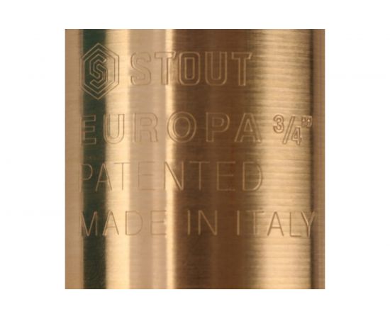 Обратный клапан STOUT 3/4"", пружинный, муфтовый, с металлическим седлом SVC-0011-000020 RG008T8CLAUORN – изображение 4
