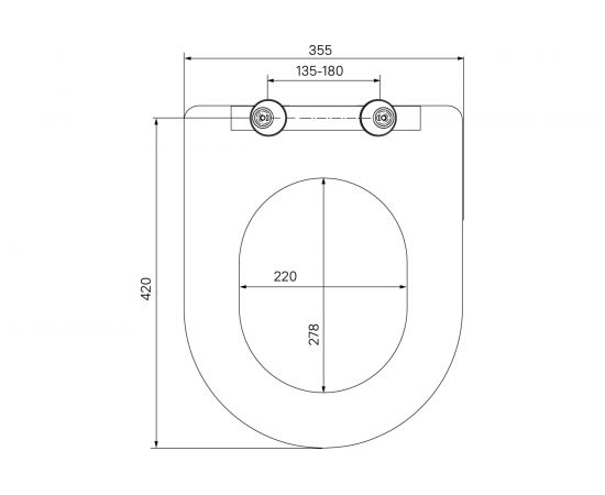 Универсальное сиденье для унитаза IDDIS Soft Close Easy Fix 001DPSEi31 – изображение 5