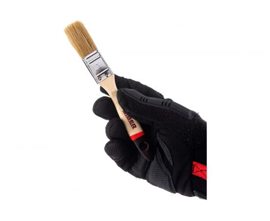 Кисть Суприм (флейцевая, натуральная щетина, деревянная рукоятка) 25мм Biber 31132 тов-002013 – изображение 6