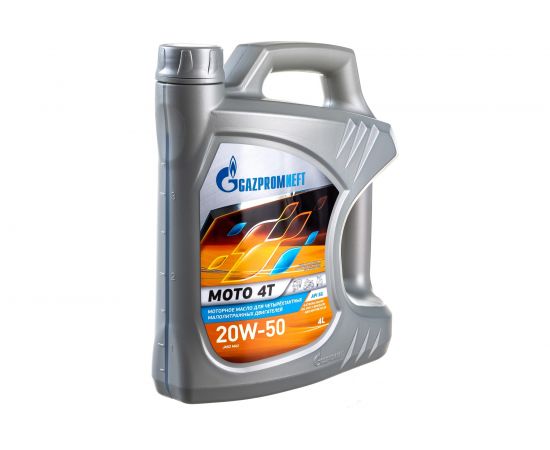 Масло (20W-50; 4 л) Moto 4T Gazpromneft 2389906617 – изображение 6