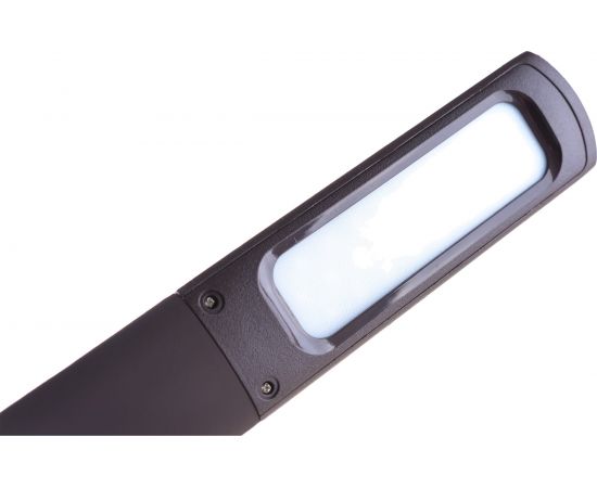 Настольный светильник с часами Uniel 5W TLD-542 Brown/LED/300Lm/5000K/Dimmer UL-00001817 – изображение 6