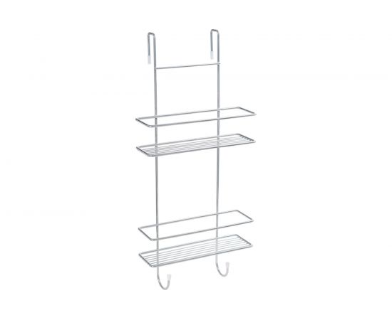 Полка для душевой кабины FIXSEN двухэтажная, хром FX-740-2 