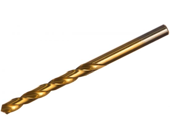Сверло по металлу (7.2х109х69 мм; А1; Р9; нитрид титана) Туламаш 130791 
