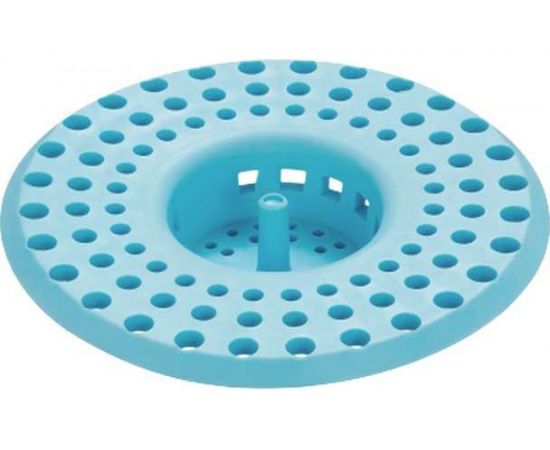 Ситечко для раковины, мойки СУПРИМПЛАСТ голубой 1SDRM66_04H 