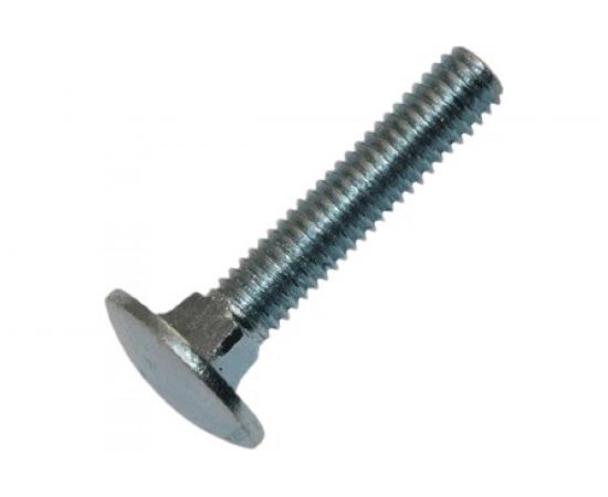 Мебельный болт с квадратным подголовком Метизный двор 6x16, DIN 603, 100 шт. 4690441037794 