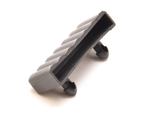 Комплект накладных латодержателей LIK премиум, для ламели шириной 63мм, черный, 10шт LIК002-4007 