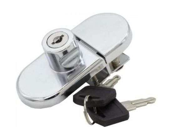 Замок для стеклянных дверей без врезки Brante 112940 