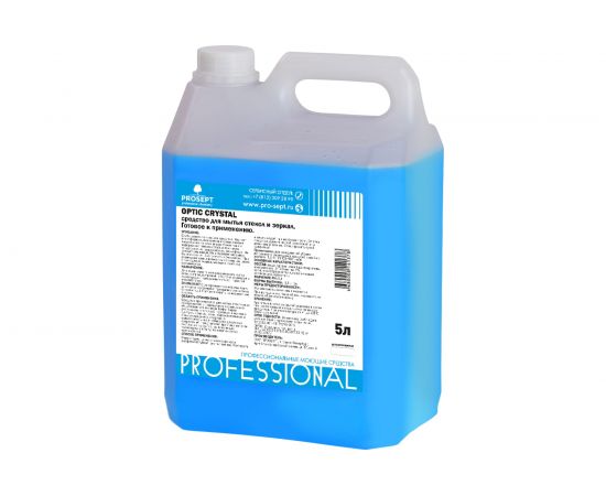 Средство для мытья стекол и зеркал PROSEPT Optic Crystal 5 л 114-5 