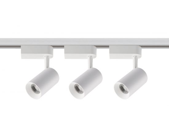 Светодиодный трековый однофазный светильник Volpe 8W/4200К/K WHITE SET31 комплект ULB-Q291 UL-00006779 