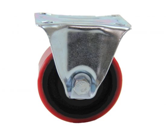 Колесо б/г полиуретановое неповоротное Medium 100 мм MFK-TORG 1041100 M 