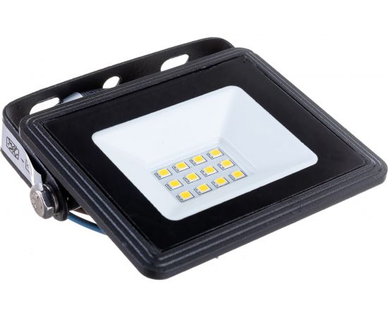 Прожектор IEK, СДО 06-10 светодиодный черный IP65 4000 K LPDO601-10-40-K02 