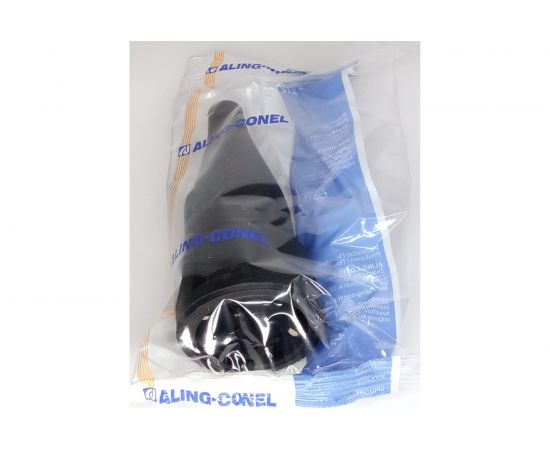 Переносная розетка Aling-conel 16A 250В, черная с резиновым покрытием 4006.13 139001 – изображение 2