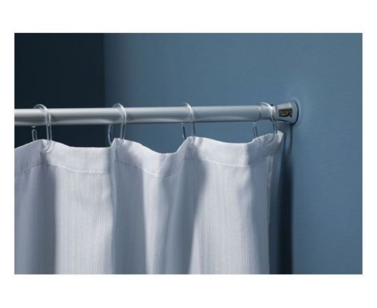 Подвесной крючок для карниза Aquanet 12 шт, овал, пластик, прозрачный SH0001K 00202350 – изображение 2