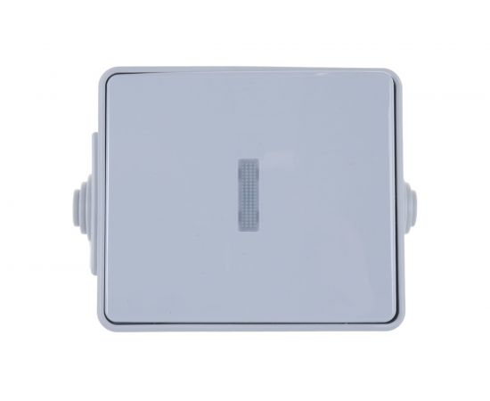 Выключатель с подсветкой ЭРА Эксперт 11160203 IP65, 10АХ250В, ОУ, Б0035974 – изображение 2