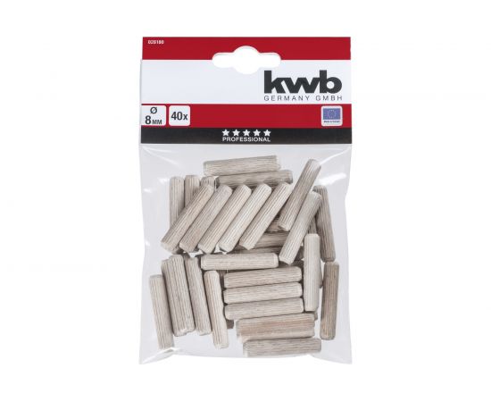 Мебельный шкант KWB 8x40 мм 40 шт 28180 – изображение 2