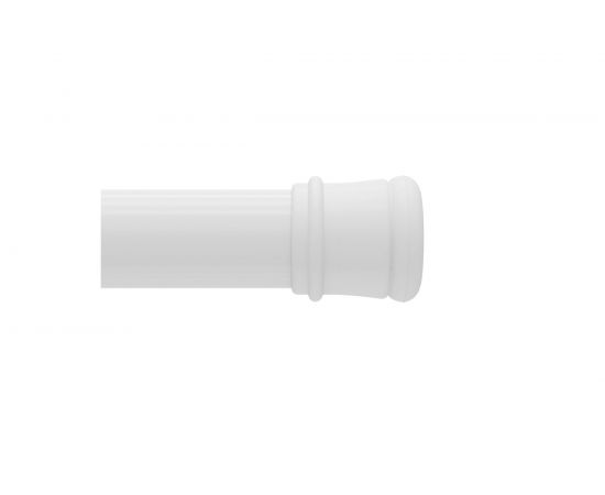 Карниз для ванной комнаты Milardo 110-200 см, белый, 010A200M14 – изображение 2