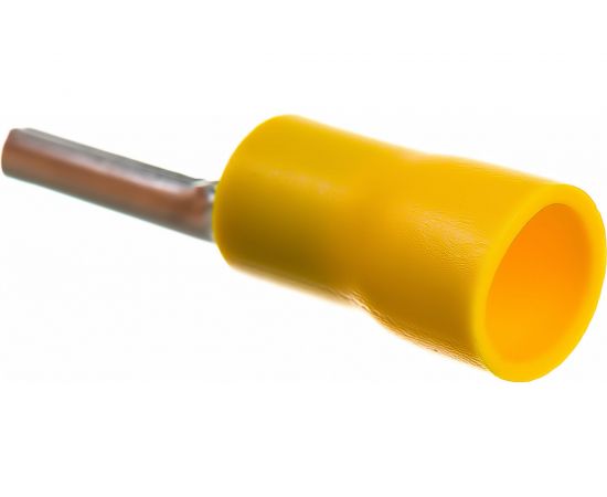 Штыревая круглая изолированная клемма Nord-Yada с ПВХ манжетой 4-6 кв.мм 907398 – изображение 3