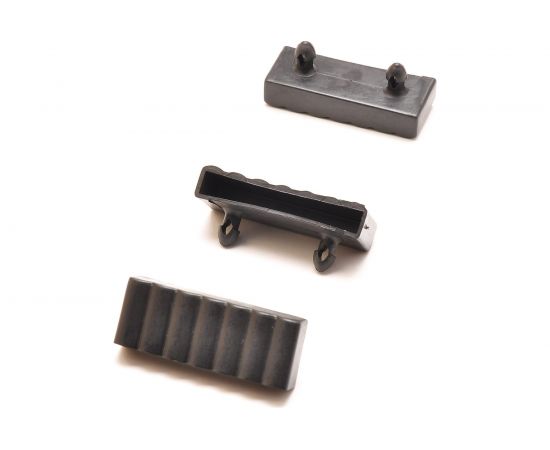 Комплект накладных латодержателей LIK премиум, для ламели шириной 63мм, черный, 10шт LIК002-4007 – изображение 3