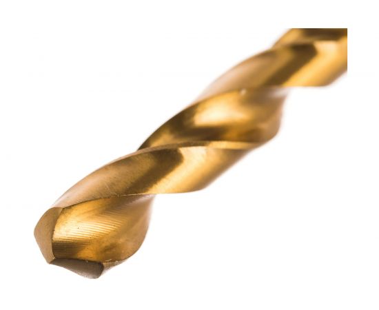 Сверло по металлу (7.2х109х69 мм; А1; Р9; нитрид титана) Туламаш 130791 – изображение 3