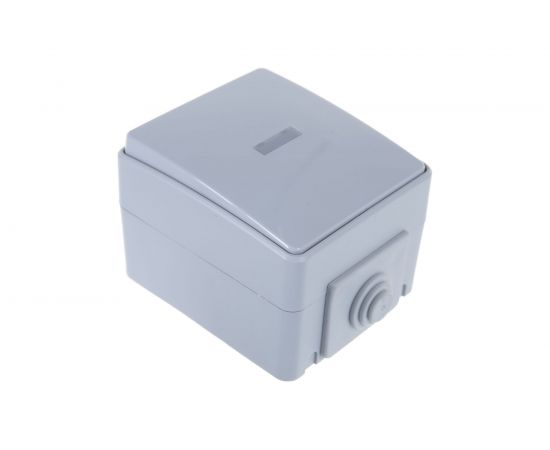 Выключатель с подсветкой ЭРА Эксперт 11160203 IP65, 10АХ250В, ОУ, Б0035974 – изображение 3