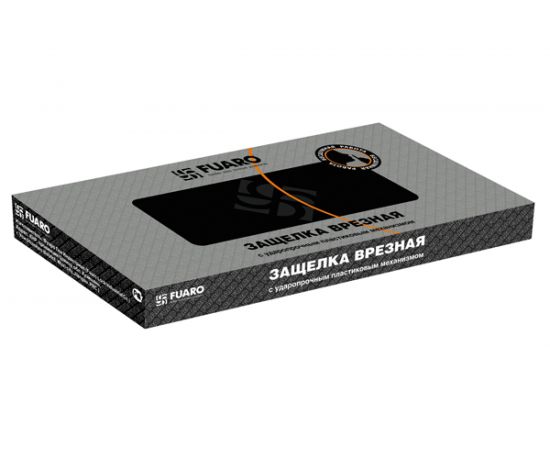 Межкомнатный замок под цилиндр Fuaro PLASTIC P85C-50 CP хром 33625 – изображение 3