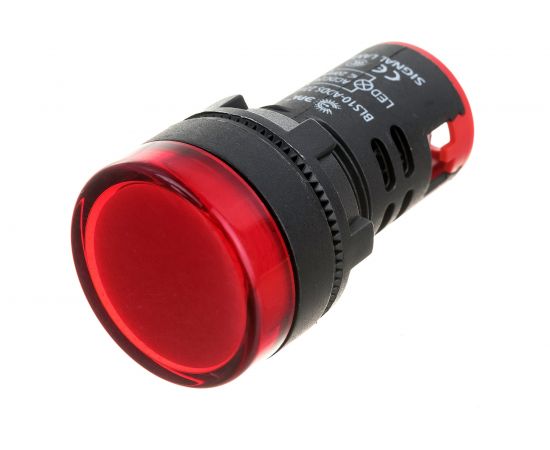 Лампа IEK AD22DS LED матрица, d=22мм, синий, 230В BLS10-ADDS-230-K07 – изображение 3