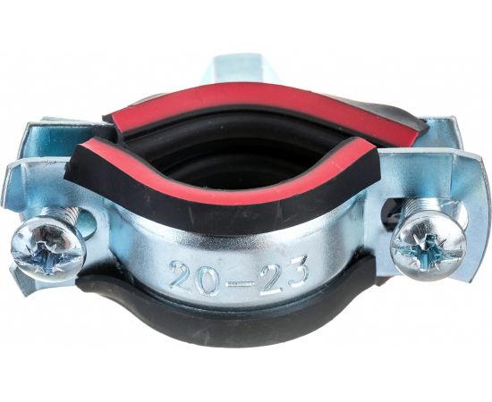 Трубный хомут КРЕП-КОМП DGP 1/2" (20-23) M8/М10 1шт MP-HI20-23 М8/М10DGPC51 – изображение 4