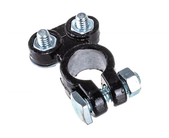 Клеммы General Technologies АКБ под планку 2 шт "+" "-" Тип EURO /свинец/ GT-M040014 – изображение 4