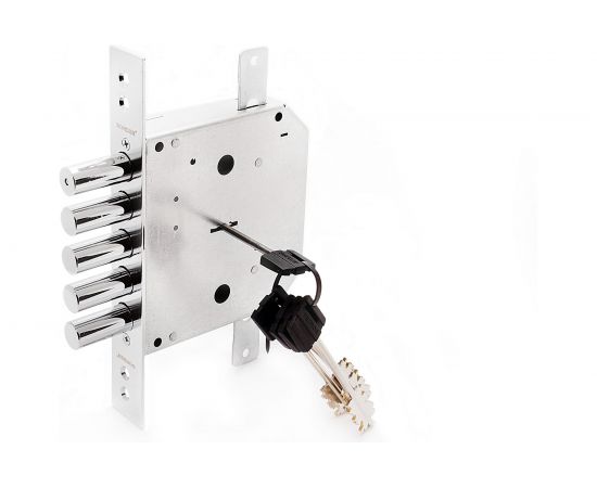 Врезной замок BORDER 72201-ЗВ8-6КП5Т 15899 – изображение 4