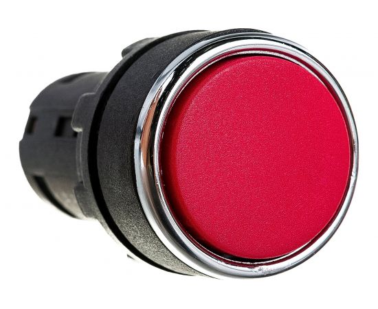 Нажимная кнопка Emas моноблочная красная, 22 мм, IP 40, 1НО+1НО MB101DK – изображение 5