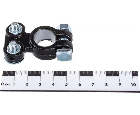 Клеммы General Technologies АКБ под планку 2 шт "+" "-" Тип EURO /свинец/ GT-M040014 – изображение 6