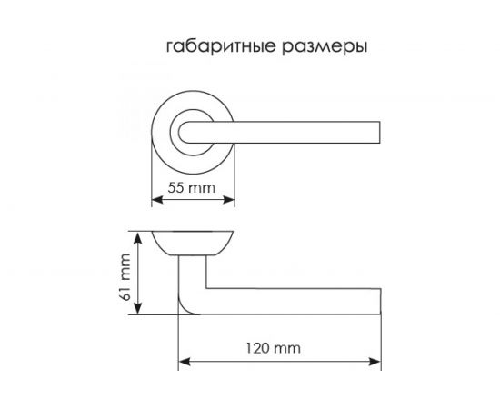 Дверная ручка MORELLI Колонна цвет-черный MH-03 BL-IND 9012845 – изображение 6