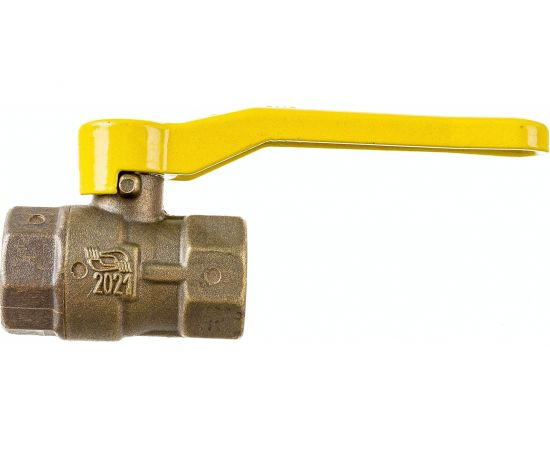 Шаровой кран НЗГА КШ-15 муфтовый, латунный, газ, ВхВ р 00-00000391 