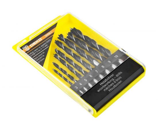 Набор сверл по дереву DH08-1 (8 шт; 3-10 мм) DEKO 065-0531 