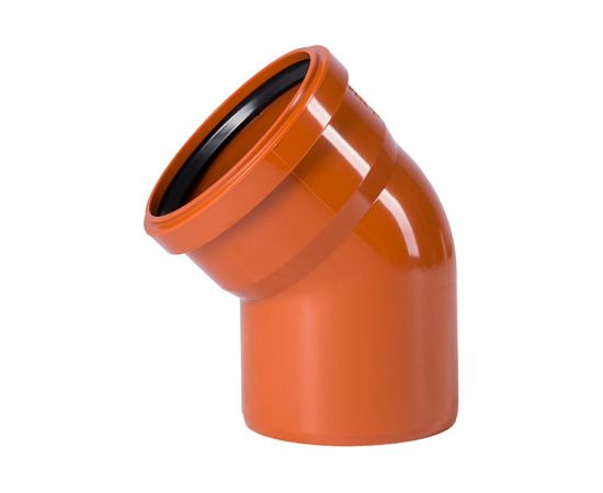 Отвод Ostendorf наружной канализации 160 мм, 45 градусов 222220 