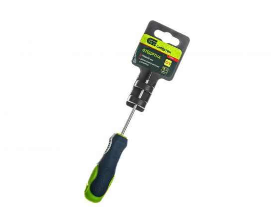 Отвертка, Ph0 х 80 мм CrV, 2-х компонентная рукоятка СИБРТЕХ 11833 