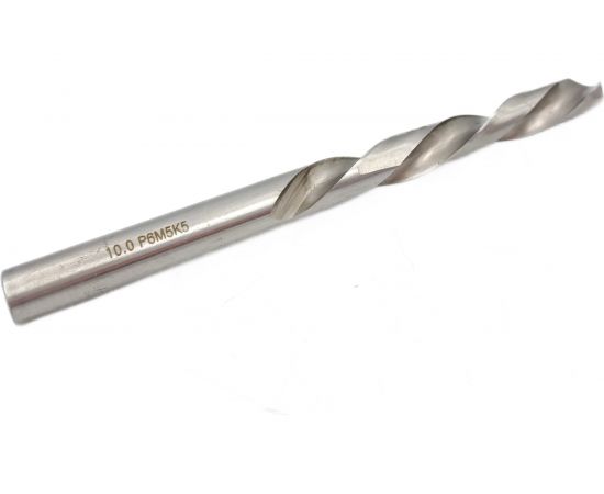 Сверло по металлу левое (10х87х133 мм; Р6М5К5; шлифованное А1) TORNERI 040688 