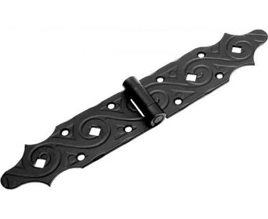 Фигурная петля Домарт серия ЯРОСЛАВЛЬ (140x140 мм; кованая; черный) 171085 