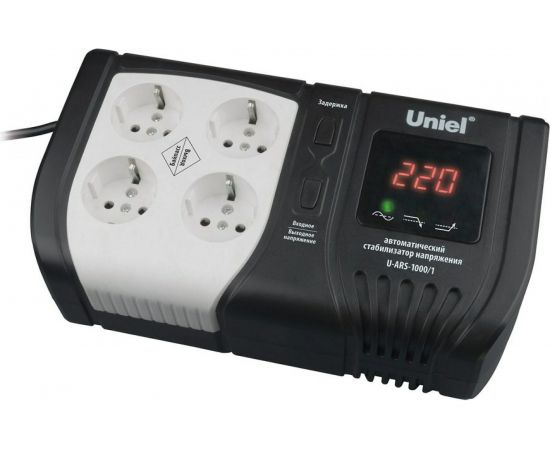 Настольный стабилизатор Uniel Expert U-ARS-1000/1 09622 
