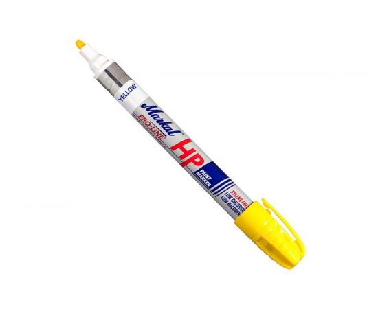 Маркер для замасленных поверхностей Markal Pro-Line HP, 3 мм, жёлтый 96961 