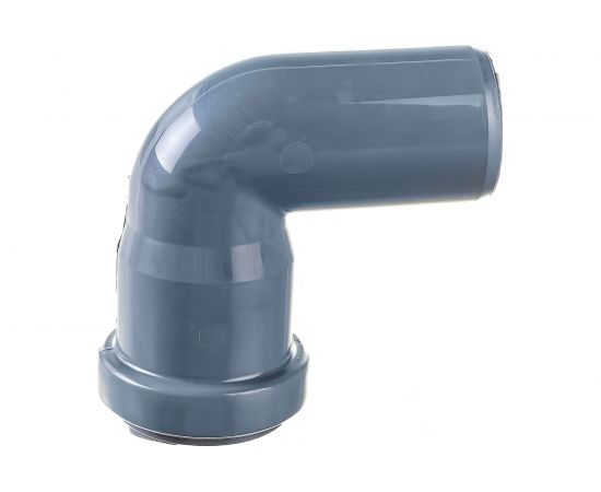Отвод ПОЛИТЭК 40 мм, 87.5 град. 100487 