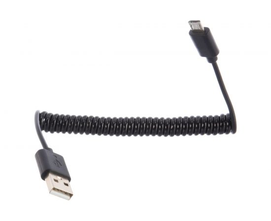 Универсальный кабель REXANT USB microUSB шнур витой 1,5М черный 18-4300 – изображение 2