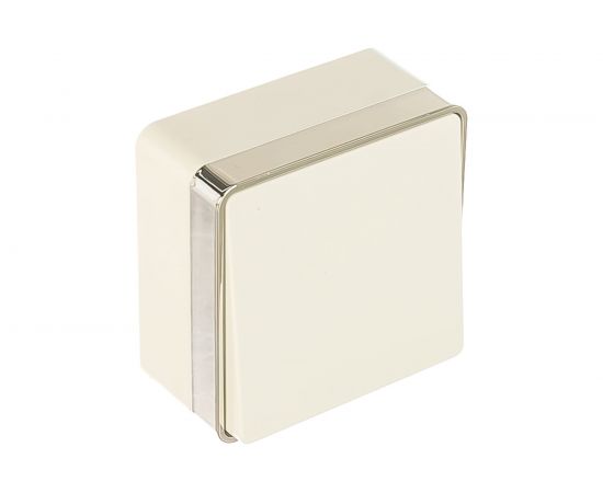 Одноклавишный проходной выключатель WERKEL W5012001 Gallant белый a051570 – изображение 2