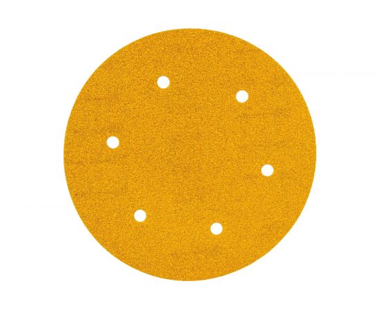 Круг шлифовальный на липучке Giraffe GOLD (225 мм; 6 отверстий; Р120) ABRAFORM AF-GG6-120 – изображение 2