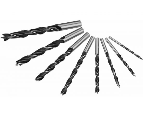 Набор сверл по дереву DH08-1 (8 шт; 3-10 мм) DEKO 065-0531 – изображение 2